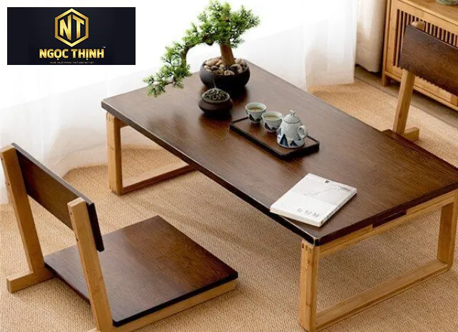 BÀN TRÀ KIỂU NHẬT NHỎ GỌN TIỆN LỢI